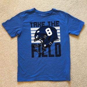 Children’s Place Youth Sz Lg Football Tee-NEW